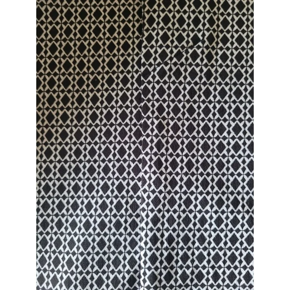 NWT Soho Apparel Black & White High Waisted Geometric Pencil Skirt Size Small
